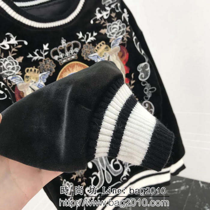 DＧ杜嘉班納 絲絨聖母刺繡 專櫃款 男款衛衣 ydi1413